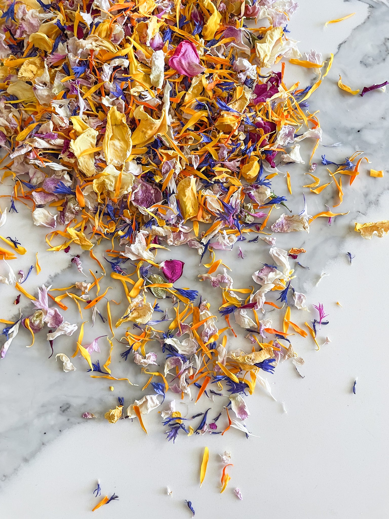 Rainbow Dried Flower Confetti -Edibles mix – Billy Button Co